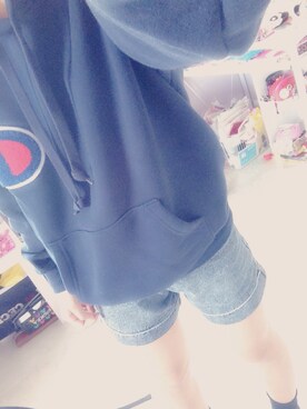 「アイテム（スウェット）」を使った、NATSUKIさん（レディース・151cm・10代）の秋コーディネート