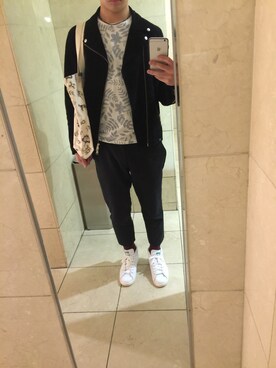 FFFさん（メンズ・181cm）の秋コーディネート