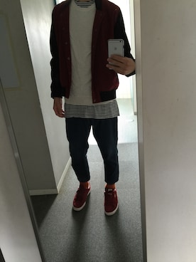 FFFさん（メンズ・181cm）の秋コーディネート