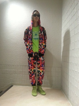 「PLASTIC TOKYO」｜にしおさん（メンズ・180cm）の冬コーディネート