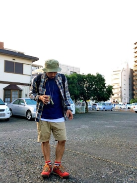 「ベレー帽推奨委員会」｜歌右衛門さん（メンズ・169cm）の秋コーディネート