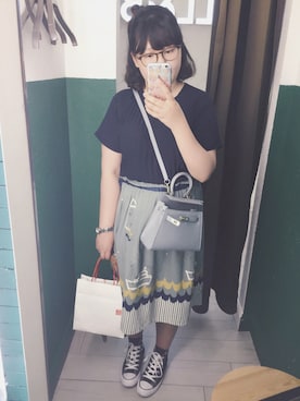 miwaさん（レディース・158cm）の夏コーディネート