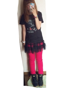 「aiko」｜「アイテム（アナログ腕時計）」を使った、てぃさん（レディース・152cm）の夏コーディネート