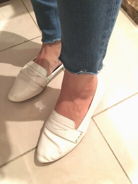 「切りっぱなし」｜「アイテム（パンプス）」を使った、May*さん（レディース・150cm）の夏コーディネート