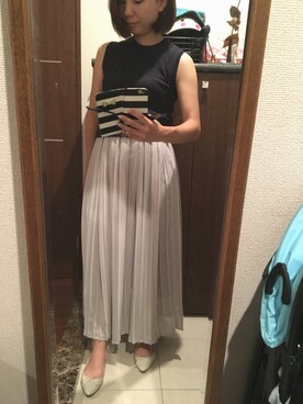 「ノスタルジア」｜「アイテム（タンクトップ）」を使った、May*さん（レディース・150cm）の夏コーディネート