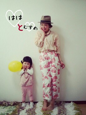 「babygap」｜「アイテム（その他トップス）」を使った、みっちゃんさん（キッズ・90cm）の春コーディネート