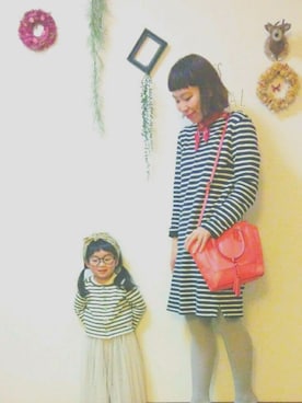 みっちゃんさん（キッズ・90cm）の冬コーディネート