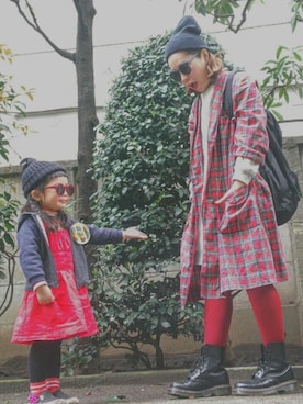 みっちゃんさん（キッズ・90cm）の春コーディネート