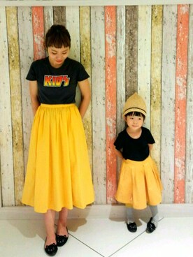 みっちゃんさん（キッズ・90cm）の夏コーディネート