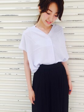 「スカウチョ」｜chieさん（レディース・158cm）の夏コーディネート