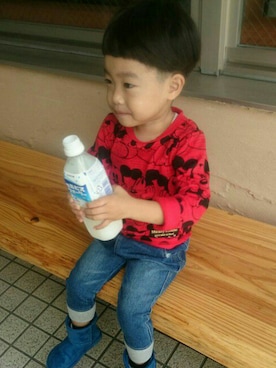 あたらさん(キッズ・100cm)の秋コーディネート