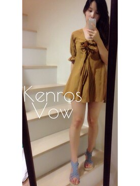 Kenros Vow 肯玫瑰さんのコーディネート