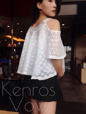 Kenros Vow 肯玫瑰さんのコーディネート