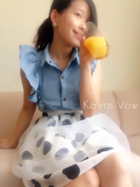 Kenros Vow 肯玫瑰さんのコーディネート