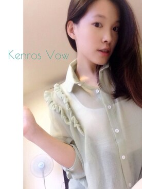 Kenros Vow 肯玫瑰さんのコーディネート