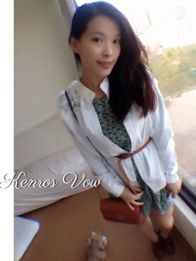 Kenros Vow 肯玫瑰さんのコーディネート