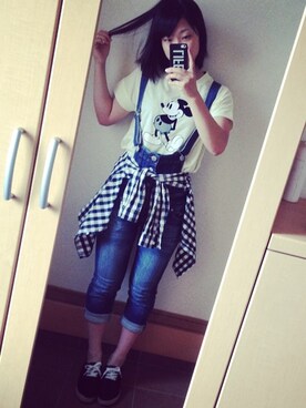 Nanamiさん（レディース・159cm）の夏コーディネート