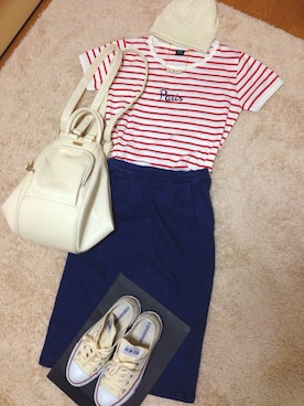 まーちゃんさん（レディース・162cm）の夏コーディネート