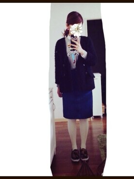 kyaramayoさん（レディース・160cm）の冬コーディネート