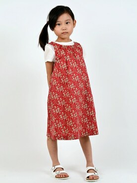 「SHIPS（シップス）のアイテム」を使った、はなちゃんさん（キッズ・115cm）の夏コーディネート