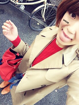「SEE BY CHLOE（シーバイクロエ）のアイテム（ブーツ）」を使った、まぁ◡ູ̈♡さん（レディース・158cm）の秋コーディネート