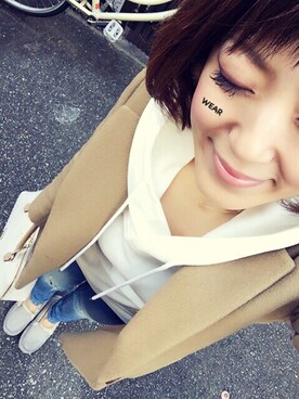 まぁ◡ູ̈♡さん（レディース・158cm）の冬コーディネート