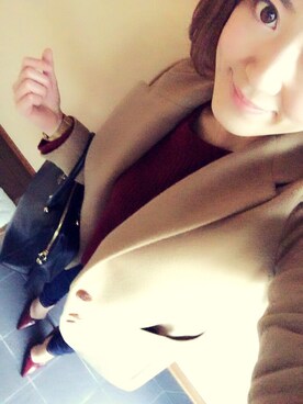 まぁ◡ູ̈♡さん（レディース・158cm）の冬コーディネート