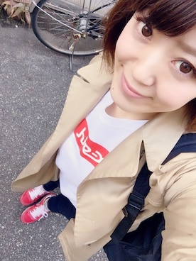 まぁ◡ູ̈♡さん(レディース・158cm)の春コーディネート