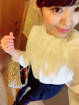 まぁ◡ູ̈♡さん（レディース・158cm）の春コーディネート