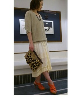 Le Talon 新宿店スタッフさん(レディース・155cm)の春コーディネート