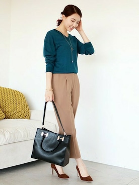 「N.（N. Natural Beauty Basic）（エヌエヌナチュラルビューティーベーシック）のアイテム（アクセサリー）」を使った、S.さん（レディース・164cm）の夏コーディネート
