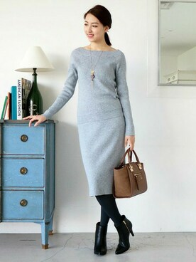 S.さん（レディース・164cm）の秋コーディネート