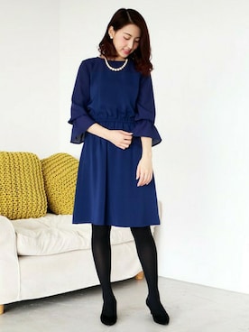 「N.（N. Natural Beauty Basic）（エヌエヌナチュラルビューティーベーシック）のアイテム（アクセサリー）」を使った、S.さん（レディース・164cm）の秋コーディネート