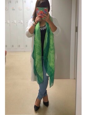 Yumena Nagaseさん（レディース・158cm）の秋コーディネート