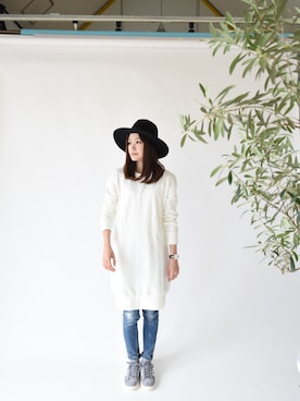 「アイテム（ワンピース/ドレス）」を使った、BINGOYAさん（レディース・165cm・20代）の秋コーディネート