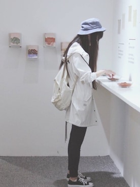「:CHOCOOLATEのアイテム（ジャケット/アウター）」を使った、dingdaさん（レディース・167cm）の夏コーディネート