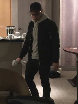「REIGNING CHAMP（レイニングチャンプ）のアイテム（トップス）」を使った、Eric 🎌さん（メンズ・170cm）の夏コーディネート