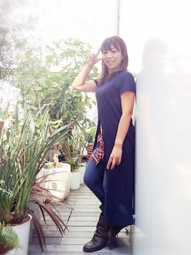 「ZUCCa（ズッカ）のアイテム」を使った、✂️meri✂️さん（レディース・156cm）の秋コーディネート