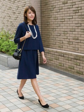 NBB STAFF03さん（レディース・163cm）の秋コーディネート