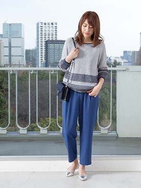 NBB STAFF03さん（レディース・163cm）の冬コーディネート