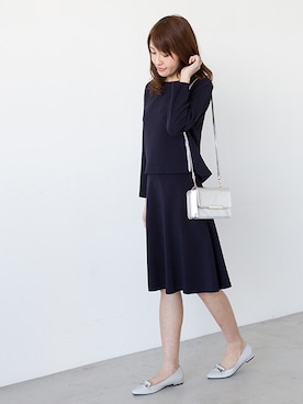 NBB STAFF03さん（レディース・163cm）の冬コーディネート