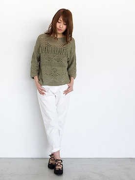 「トレンド」｜NBB STAFF03さん（レディース・163cm）の冬コーディネート