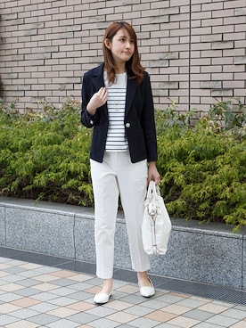 NBB STAFF03さん（レディース・163cm）の春コーディネート