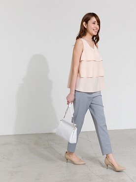 NBB STAFF03さん（レディース・163cm）の春コーディネート