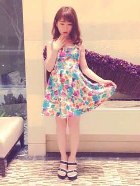 エリサさん（レディース・154cm）の夏コーディネート