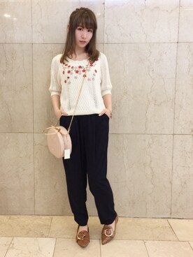 エリサさんのコーディネート