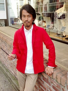 飯沼さん(メンズ・178cm)の夏コーディネート