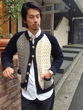 飯沼さん(メンズ・178cm)の秋コーディネート