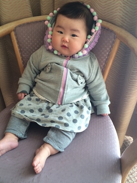 あかねくん&たっくんさん（キッズ・70cm）の春コーディネート