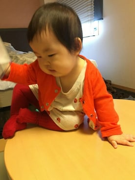 あかねくん&たっくんさん（キッズ・70cm）の秋コーディネート